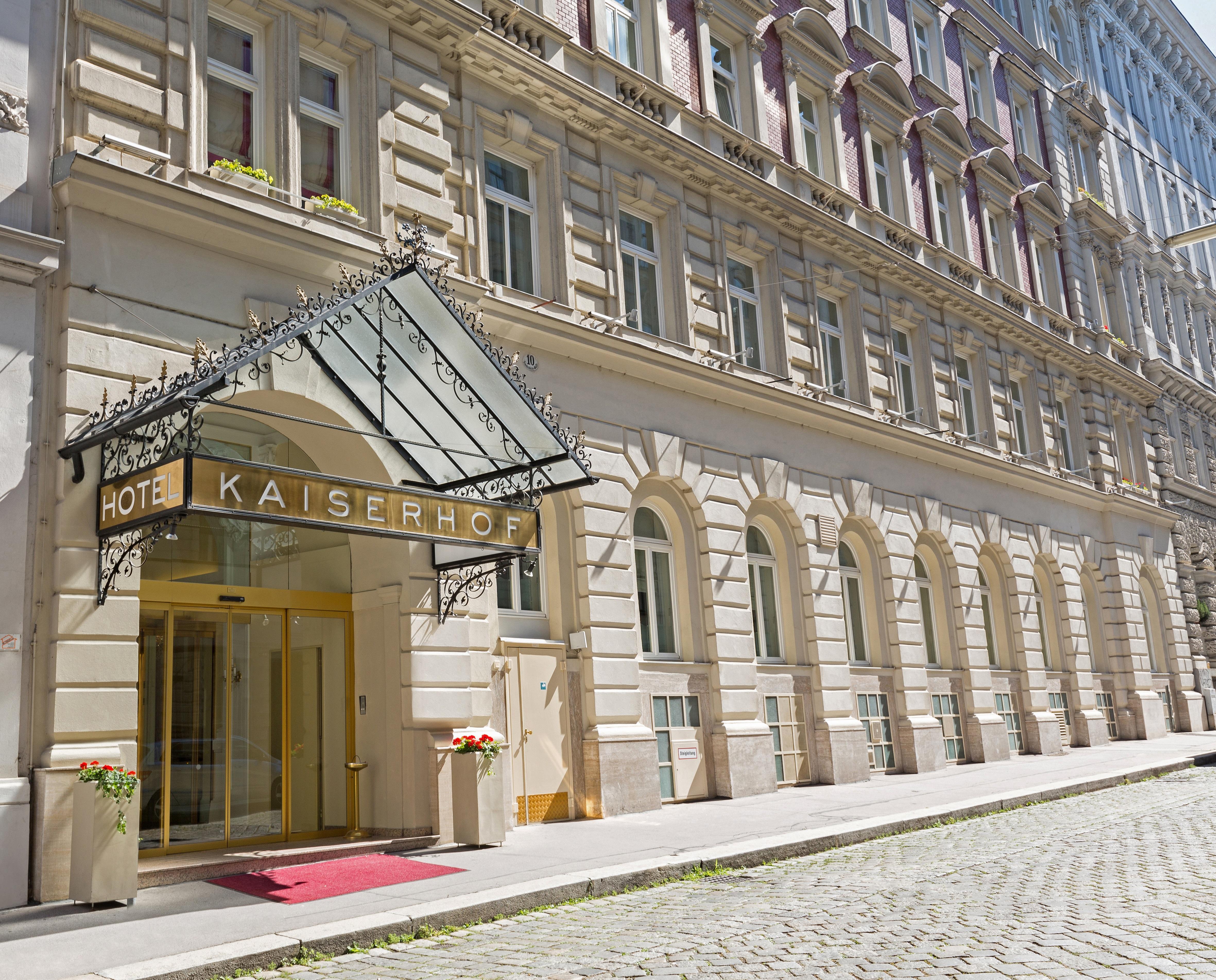 Hotel Kaiserhof Wien Luaran gambar